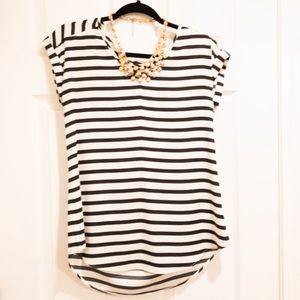 Express Silky V-Neck Gramercy Tee